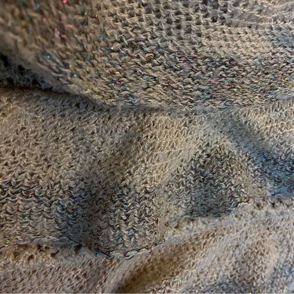 Modena Ruffled Knit Shawl Infinity Scarf - Picture 4 of 5